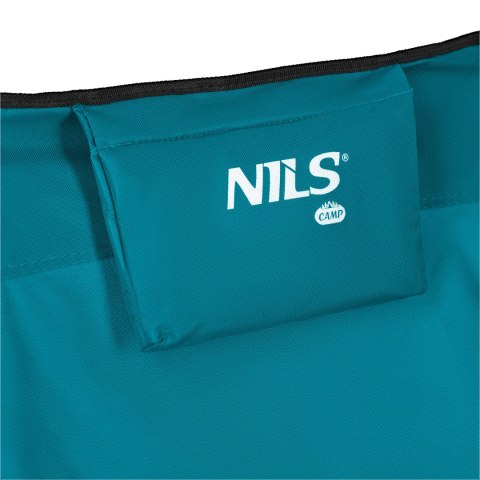 NC3306 KRZESŁO PLAŻOWE NIEBIESKO CZARNE NILS CAMP NILS CAMP