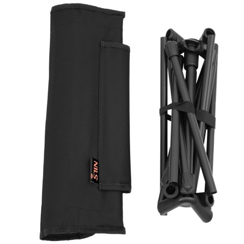 NC3321 KRZESŁO SKŁADANE ULTRALIGHT BLACK NILS CAMP NILS CAMP
