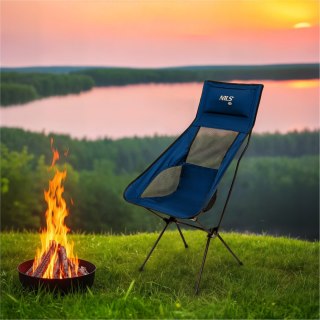 NC3322 KRZESŁO SKŁADANE ULTRALIGHT GRANATOWE NILS CAMP NILS CAMP