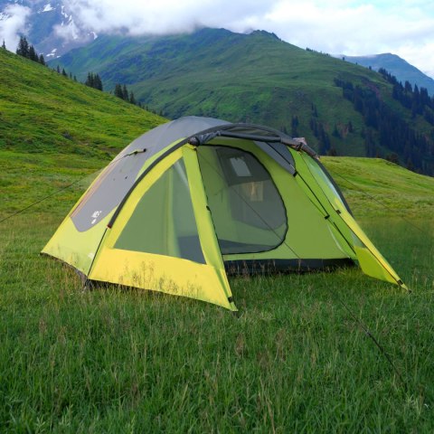 NC6006 ZIELONO-SZARY NAMIOT KEMPINGOWY DISCOVERY NILS CAMP NILS CAMP