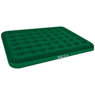 NC2803 MATERAC TURYSTYCZNY DMUCHANY 203X152X22 CM ZIELONY NILS CAMP NILS CAMP