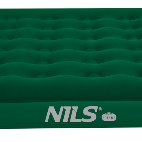 NC2803 MATERAC TURYSTYCZNY DMUCHANY 203X152X22 CM ZIELONY NILS CAMP NILS CAMP