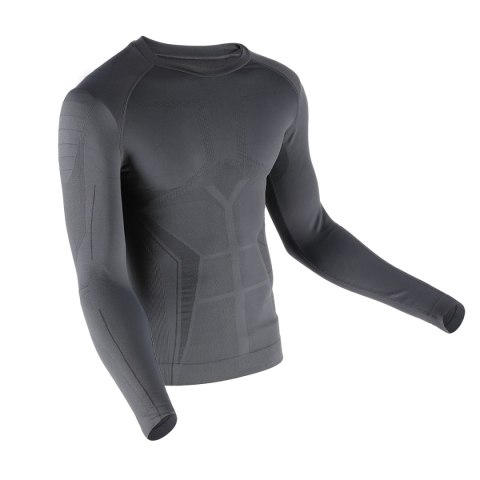 BTK0060 KOSZULKA TERMOAKTYWNA SZARA MĘSKA 2XL/3XL RAGNAR NILS NILS