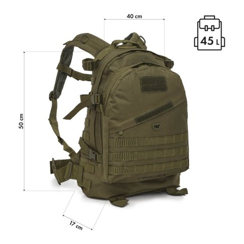 NC3904 PLECAK TAKTYCZNY VANGUARD ZIELONY 45L NILS CAMP NILS CAMP