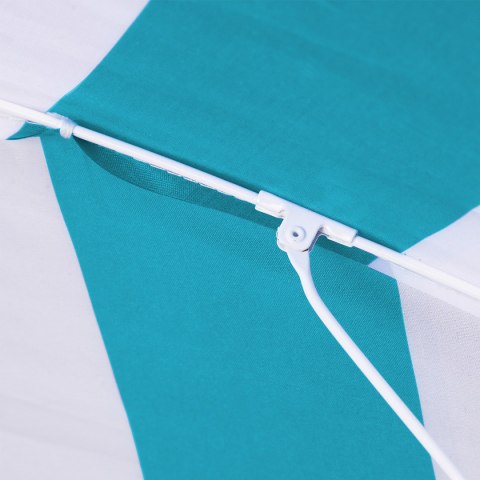 NC7813 TURKUSOWY PARASOL PLAŻOWY 180 CM NILS NILS