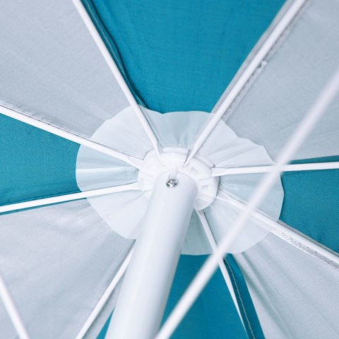 NC7813 TURKUSOWY PARASOL PLAŻOWY 180 CM NILS NILS