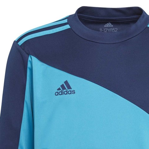 Bluza bramkarska dla dzieci adidas Squadra 21 Goalkepper Jersey Youth niebiesko-granatowa GN6947 Adidas teamwear Bluza bramkarska dla dzieci adidas Squadra 21 Goalkepper Jersey Youth niebiesko-granatowa GN6947 Adidas teamwear