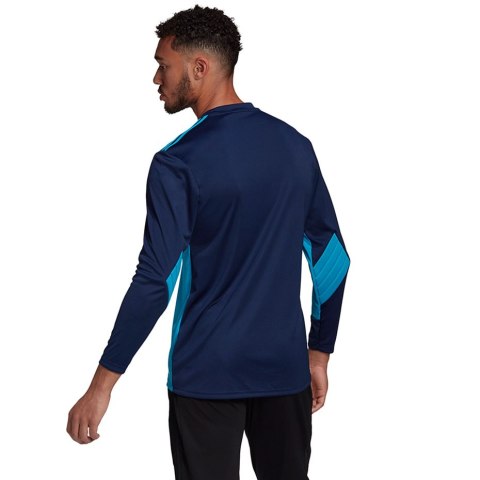 Bluza bramkarska męska adidas Squadra 21 Goalkeeper Jersey niebiesko-granatowa GN6944 Adidas teamwear Bluza bramkarska męska adidas Squadra 21 Goalkeeper Jersey niebiesko-granatowa GN6944 Adidas teamwear