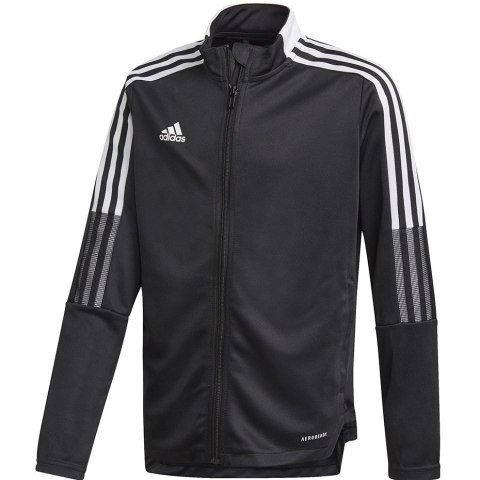 Bluza dla dzieci adidas Tiro 21 Track Jacket Youth czarna GM7314 Adidas teamwear Bluza dla dzieci adidas Tiro 21 Track Jacket Youth czarna GM7314 Adidas teamwear