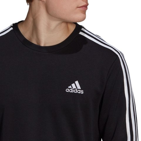 Bluza męska adidas Essentials Sweatshirt czarna GK9078 Adidas Bluza męska adidas Essentials Sweatshirt czarna GK9078 Adidas