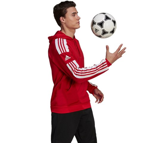 Bluza męska adidas Squadra 21 Hoodie czerwona GP6435 Adidas teamwear Bluza męska adidas Squadra 21 Hoodie czerwona GP6435 Adidas teamwear