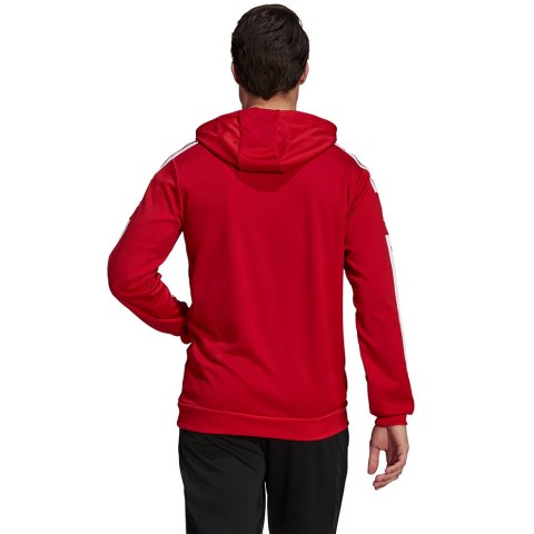 Bluza męska adidas Squadra 21 Hoodie czerwona GP6435 Adidas teamwear Bluza męska adidas Squadra 21 Hoodie czerwona GP6435 Adidas teamwear