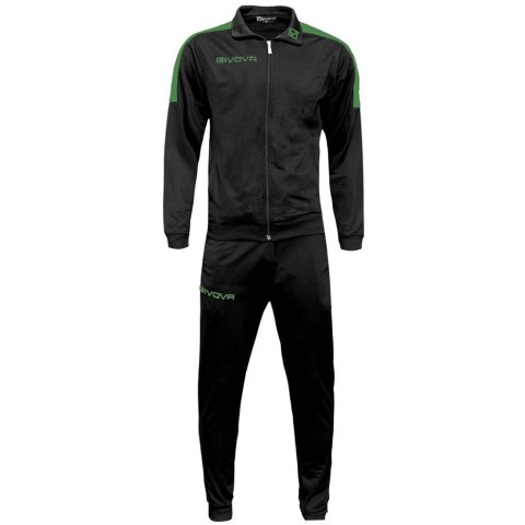 Dres Givova Tuta Revolution czarno-zielony TR033 1013 Givova Dres Givova Tuta Revolution czarno-zielony TR033 1013 Givova