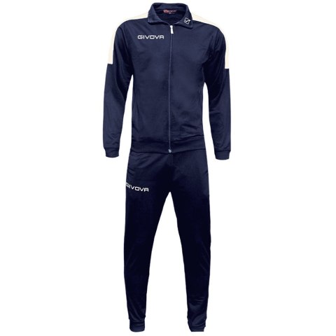 Dres Givova Tuta Revolution granatowo-biały TR033 0403 Givova Dres Givova Tuta Revolution granatowo-biały TR033 0403 Givova
