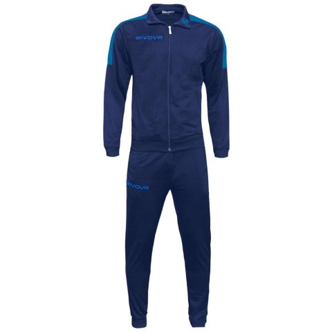 Dres Givova Tuta Revolution granatowo-niebieski TR033 0402 Givova Dres Givova Tuta Revolution granatowo-niebieski TR033 0402 Givova