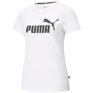 Koszulka damska Puma ESS Logo Tee biała 586774 02 Puma