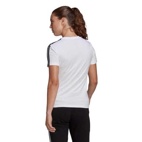 Koszulka damska adidas Essentials Slim T-Shirt biała GL0783 Adidas Koszulka damska adidas Essentials Slim T-Shirt biała GL0783 Adidas