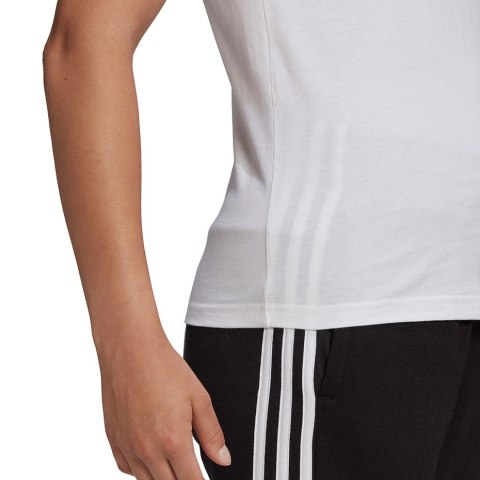 Koszulka damska adidas Essentials Slim T-Shirt biała GL0783 Adidas Koszulka damska adidas Essentials Slim T-Shirt biała GL0783 Adidas