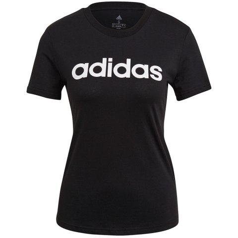 Koszulka damska adidas Essentials Slim T-Shirt czarna GL0769 Adidas Koszulka damska adidas Essentials Slim T-Shirt czarna GL0769 Adidas