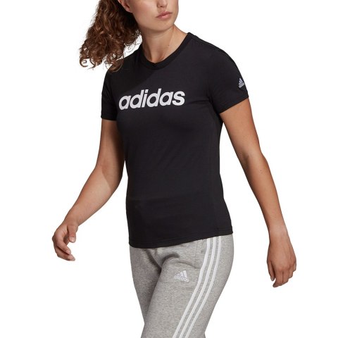 Koszulka damska adidas Essentials Slim T-Shirt czarna GL0769 Adidas Koszulka damska adidas Essentials Slim T-Shirt czarna GL0769 Adidas