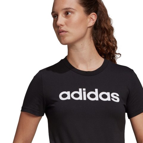 Koszulka damska adidas Essentials Slim T-Shirt czarna GL0769 Adidas Koszulka damska adidas Essentials Slim T-Shirt czarna GL0769 Adidas
