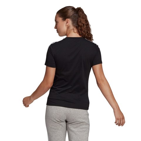 Koszulka damska adidas Essentials Slim T-Shirt czarna GL0784 Adidas Koszulka damska adidas Essentials Slim T-Shirt czarna GL0784 Adidas