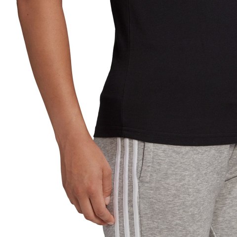 Koszulka damska adidas Essentials Slim T-Shirt czarna GL0784 Adidas Koszulka damska adidas Essentials Slim T-Shirt czarna GL0784 Adidas