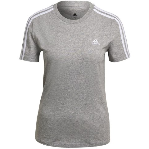 Koszulka damska adidas Essentials Slim T-shirt szara GL0785 Adidas Koszulka damska adidas Essentials Slim T-shirt szara GL0785 Adidas
