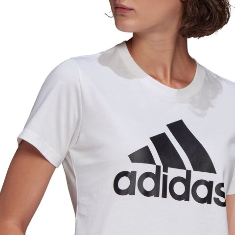 Koszulka damska adidas Loungewear Essentials Logo Tee biała GL0649 Adidas Koszulka damska adidas Loungewear Essentials Logo Tee biała GL0649 Adidas