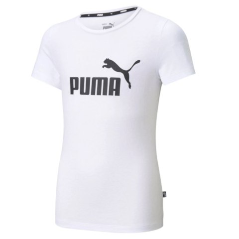 Koszulka dla dzieci Puma ESS Logo Tee G biała 587029 02 Puma Koszulka dla dzieci Puma ESS Logo Tee G biała 587029 02 Puma