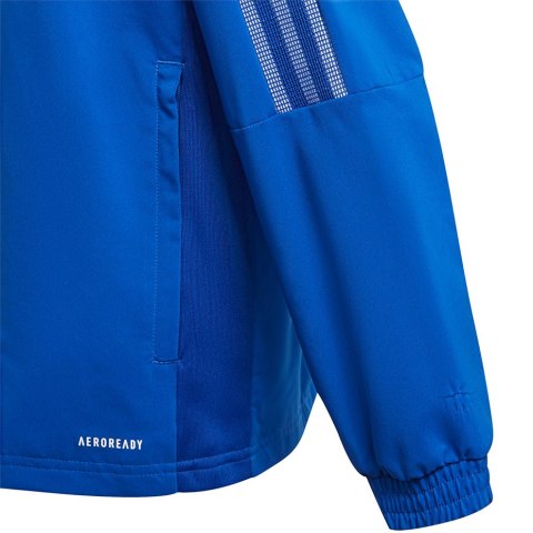 Kurtka dla dzieci adidas Tiro 21 Windbreaker Youth niebieska GP4978 Adidas teamwear Kurtka dla dzieci adidas Tiro 21 Windbreaker Youth niebieska GP4978 Adidas teamwear