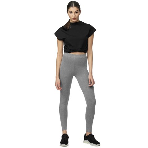 Legginsy damskie 4F średni szary melanż H4L21 LEG010 24M 4F Legginsy damskie 4F średni szary melanż H4L21 LEG010 24M 4F