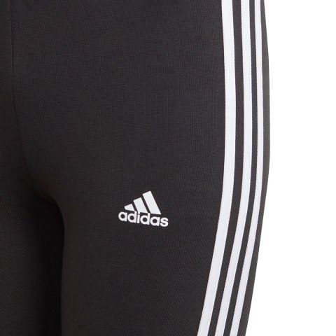 Legginsy dla dzieci adidas Essentials 3 Stripes czarne GN4046 Adidas Legginsy dla dzieci adidas Essentials 3 Stripes czarne GN4046 Adidas