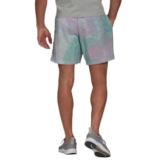 Spodenki męskie adidas Essentials Short fioletowo-zielone GL0065 Adidas