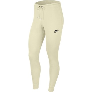Spodnie damskie Nike Essntl Flc Mr Pnt Tight beżowe BV4099 113 Nike
