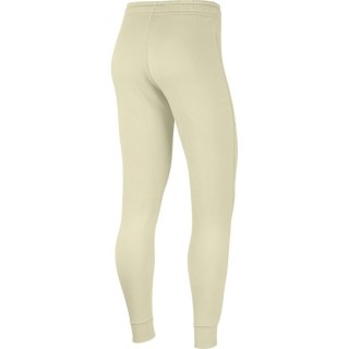 Spodnie damskie Nike Essntl Flc Mr Pnt Tight beżowe BV4099 113 Nike