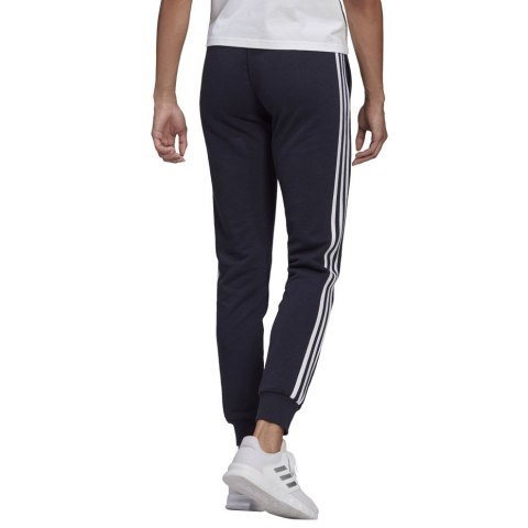 Spodnie damskie adidas Essentials Slim Tapered Cuffed Pant granatowe GM8736 Adidas Spodnie damskie adidas Essentials Slim Tapered Cuffed Pant granatowe GM8736 Adidas