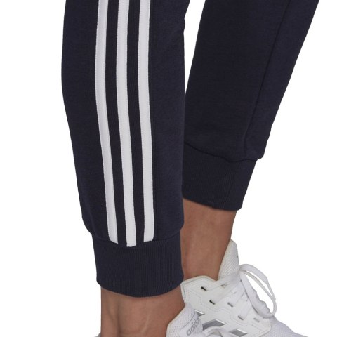 Spodnie damskie adidas Essentials Slim Tapered Cuffed Pant granatowe GM8736 Adidas Spodnie damskie adidas Essentials Slim Tapered Cuffed Pant granatowe GM8736 Adidas