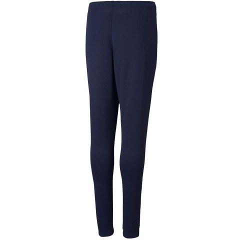 Spodnie dla dzieci Puma teamRISE Poly Training Pants Jr granatowe 657391 06 Puma Spodnie dla dzieci Puma teamRISE Poly Training Pants Jr granatowe 657391 06 Puma