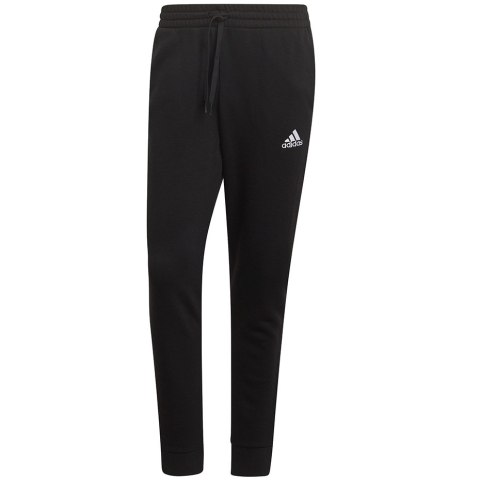 Spodnie męskie adidas Essentials Tapered Cuff Pants czarne GK9268 Adidas Spodnie męskie adidas Essentials Tapered Cuff Pants czarne GK9268 Adidas