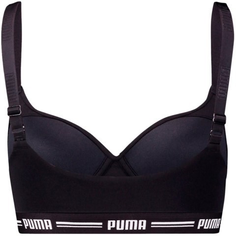 Stanik sportowy damski Puma Padded Top 1P Hang czarny 907863 04 Puma