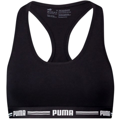 Stanik sportowy damski Puma Racer Back Top 1P Hang czarny 907862 04 Puma Stanik sportowy damski Puma Racer Back Top 1P Hang czarny 907862 04 Puma