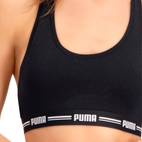 Stanik sportowy damski Puma Racer Back Top 1P Hang czarny 907862 04 Puma Stanik sportowy damski Puma Racer Back Top 1P Hang czarny 907862 04 Puma