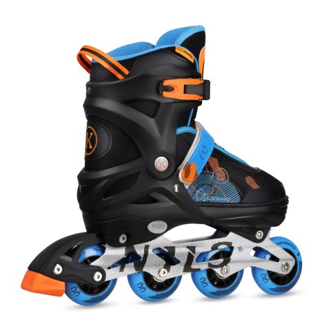 NA13808 ŁYŻWOROLKI COSMO NIEBIESKIE ROZM. L(38-41) NILS EXTREME NILS EXTREME
