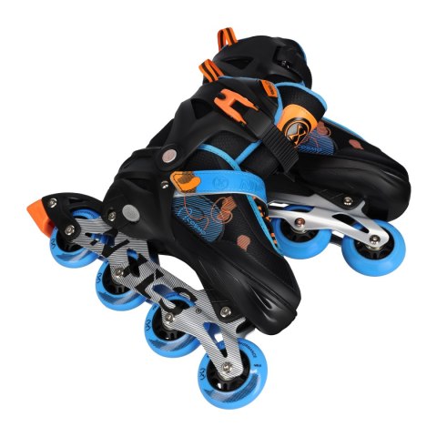 NA13808 ŁYŻWOROLKI COSMO NIEBIESKIE ROZM. L(38-41) NILS EXTREME NILS EXTREME