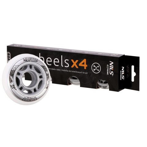 PU 70x24 82A BIAŁE KÓŁKA (4 szt.) NILS EXTREME NILS EXTREME