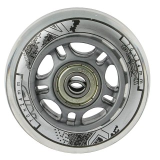 PU 70x24 82A PRZEZROCZYSTE (4 szt.) + ABEC-7 (8 szt.) ZESTAW NILS EXTREME NILS EXTREME