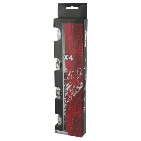 PU 72x24 82A BIAŁE KÓŁKA (4 szt.) NILS EXTREME NILS EXTREME