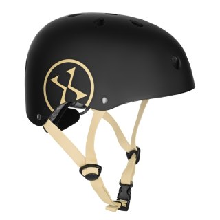 MTW001-1 KASK CZARNO-BEŻOWY ROZM. S(52-56CM) NILS EXTREME NILS EXTREME