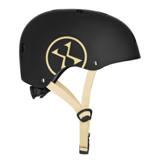 MTW001-1 KASK CZARNO-BEŻOWY ROZM. S(52-56CM) NILS EXTREME NILS EXTREME